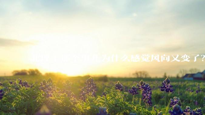 北理工那个事儿为什么感觉风向又变了？